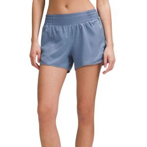 Lululemon Hotty Hot High-Rise Lined Short 4" Oasis Blue